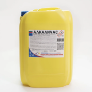 АЛКАЛИЧАС - 25 кг - Широкоспектърен дезинфектант с активна пяна. Без хлор