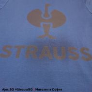 Синя тениска Strauss e.s.Concrete | #21482